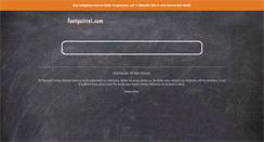 Desktop Screenshot of fontquirrel.com